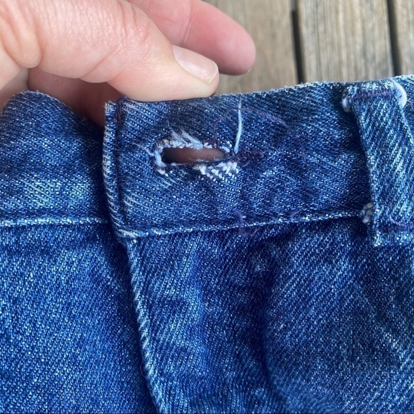VTG Roper 90s Bow Bareback Western Jean Size 29 High Waist Tapered Fit USA - Picture 13 of 13